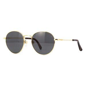 New AMERICAN OPTICAL Gold Round AO-1002 C1 ST TO GYN Sunglasses Women